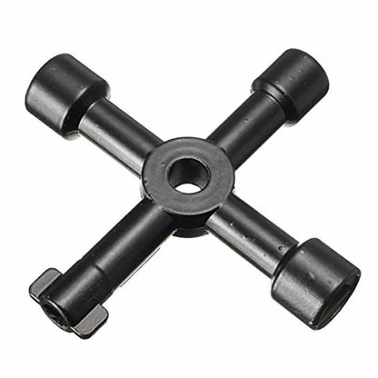Universal 4in1 Cross Key Wrench For Plumbing Electrical And Valve Access 2