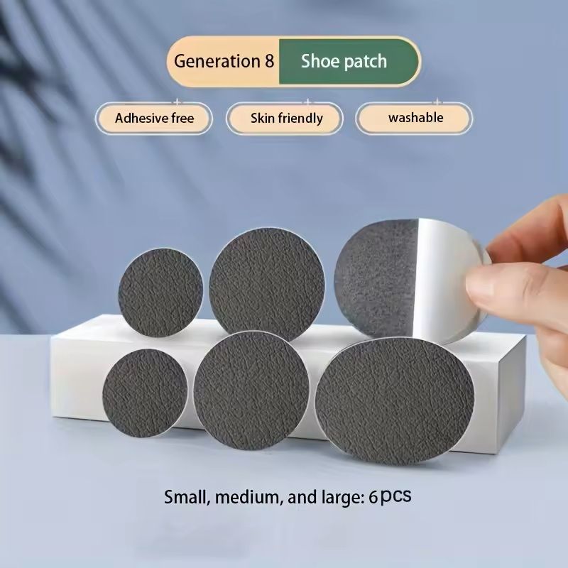 SelfAdhesive AntiWear Shoe Patch 6Pack  Durable Sneaker  High Heel Repair Strips 5