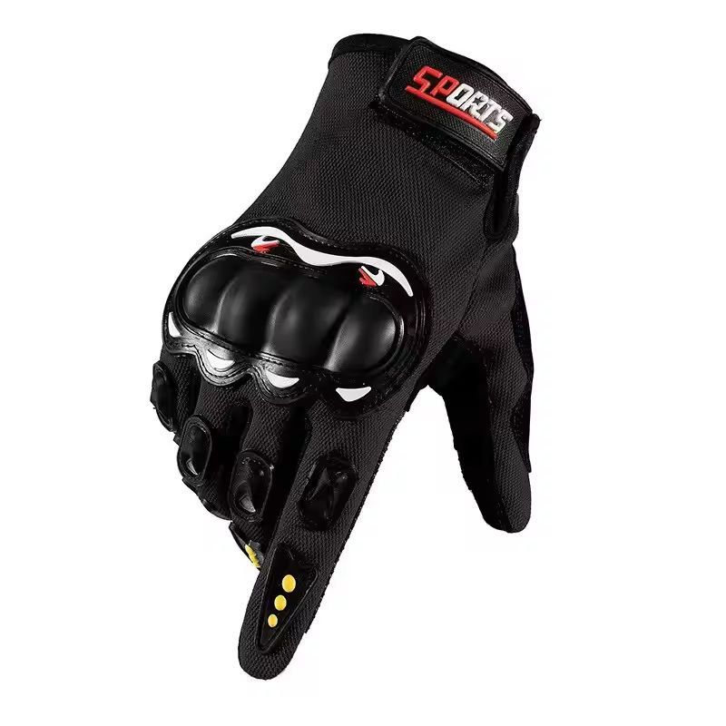 RiderShield FullFinger TouchScreen Motorcycle Gloves  Mens OffRoad Protection 3