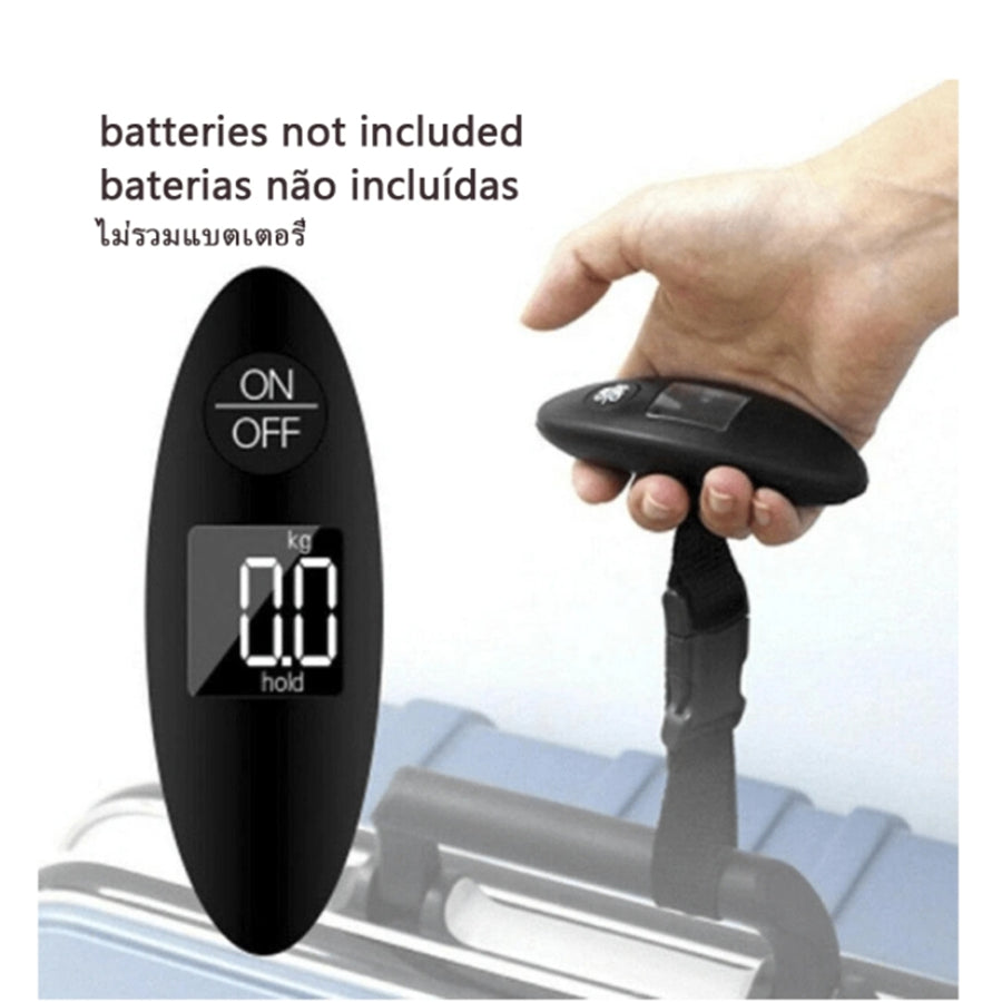Portable Luggage Scale Travel Digital Hanging Scales High Precision LCD Scale Electronic Luggage Wi 1
