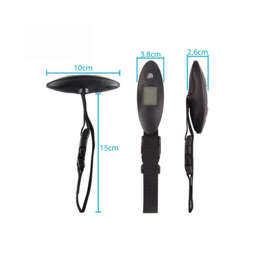 Portable Luggage Scale Travel Digital Hanging Scales High Precision LCD Scale Electronic Luggage Wi 3