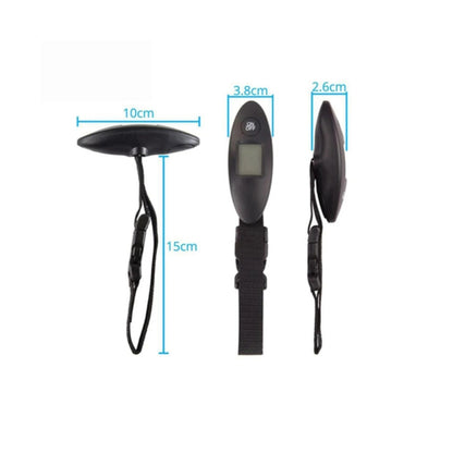 Portable Luggage Scale Travel Digital Hanging Scales High Precision LCD Scale Electronic Luggage Wi 3