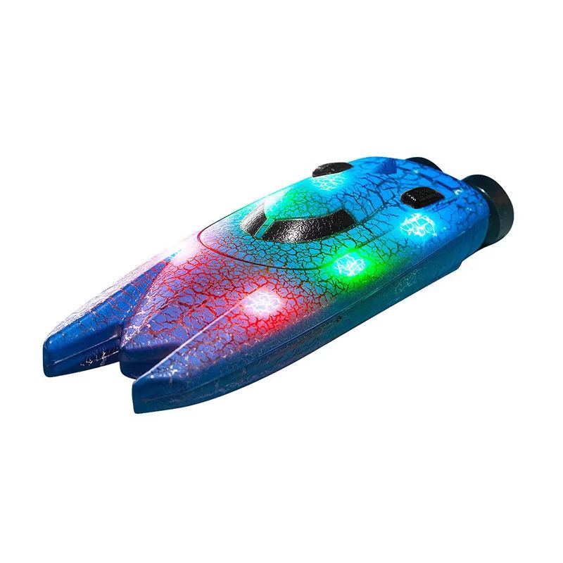 WaveMaster 24 GHz Waterproof RC Racing Boat With 360 Flip  LED Effects 9