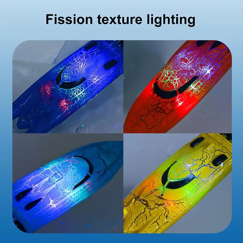 WaveMaster 24 GHz Waterproof RC Racing Boat With 360 Flip  LED Effects 5