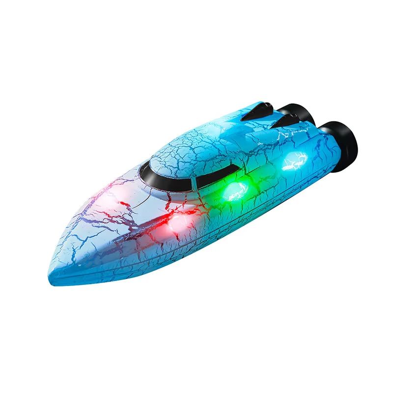 WaveMaster 24 GHz Waterproof RC Racing Boat With 360 Flip  LED Effects 7