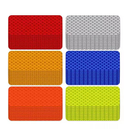 ReflectSafe 10Pack Car Bumper Reflective Warning Strip Tape  HighVisibility Reflector Stickers For  8