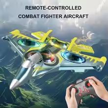 SkyStrike 4Channel 24 GHz RC Fighter Jet With 360 Roll  LED Light 1