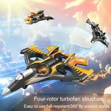 SkyStrike 4Channel 24 GHz RC Fighter Jet With 360 Roll  LED Light 2