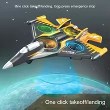 SkyStrike 4Channel 24 GHz RC Fighter Jet With 360 Roll  LED Light 4