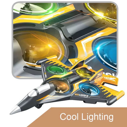 SkyStrike 4Channel 24 GHz RC Fighter Jet With 360 Roll  LED Light 5