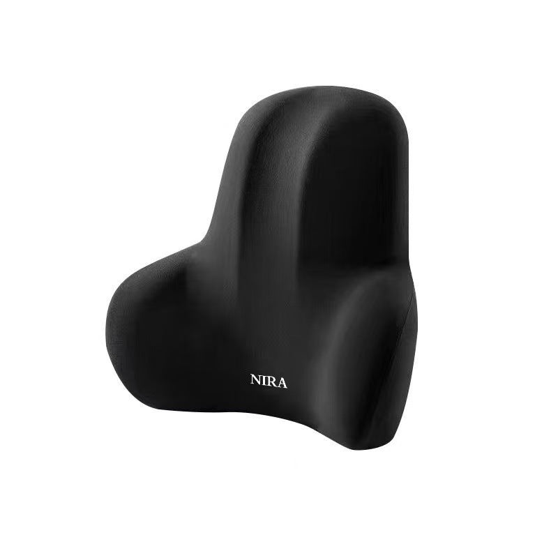 Lumbar Cushion Car Support, Protection Lumbar Backrest, Car Memory Foam Neck Pillow, Headrest Cushion Comfort