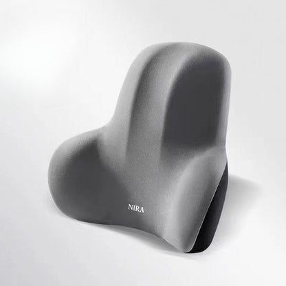 Lumbar Cushion Car Support, Protection Lumbar Backrest, Car Memory Foam Neck Pillow, Headrest Cushion Comfort