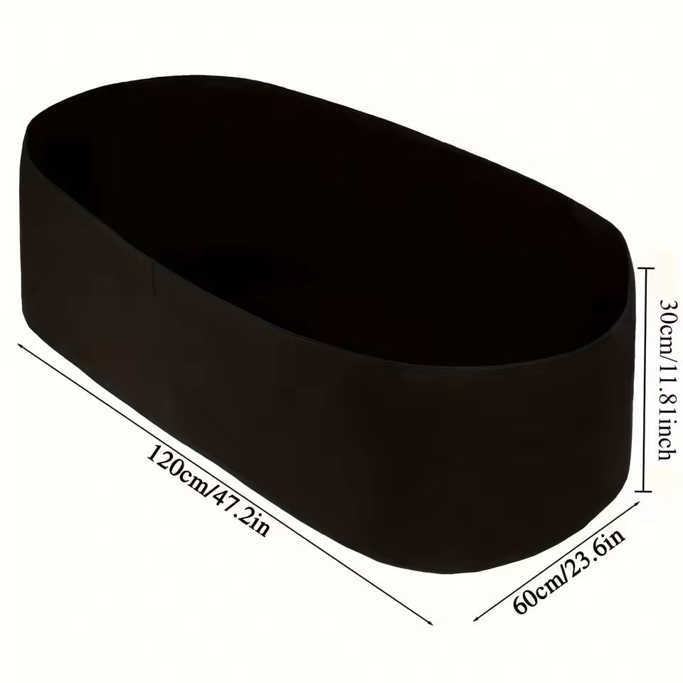 Breathable Fabric Elevated Garden Bed Rectangular Raised Planting Bag For Herbs Flowers And Vegetab 6