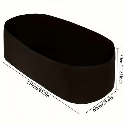 Breathable Fabric Elevated Garden Bed Rectangular Raised Planting Bag For Herbs Flowers And Vegetab 6