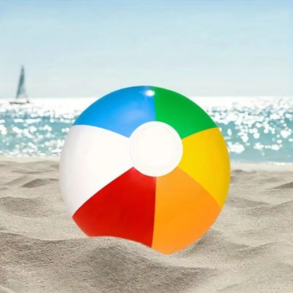 SplashParty 10Piece Inflatable Beach Ball Set  Colorful Pool  Party Water Game Balls 4