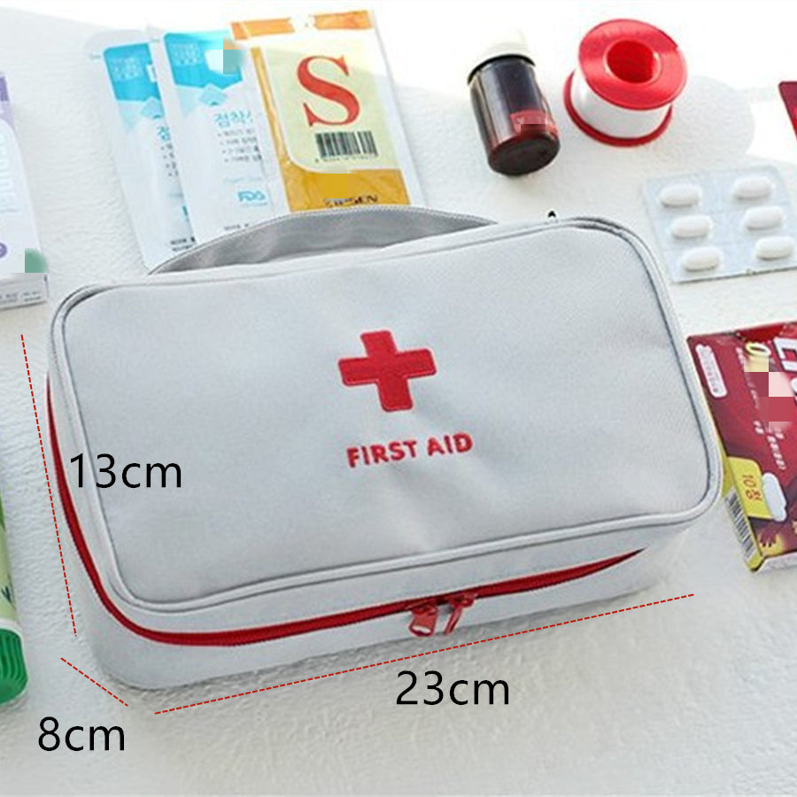 Health Medicine Storage Case Portable Travel First Aid Kit Oxford Cloth Emergency Tote Bag Outdoor  3