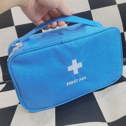 Health Medicine Storage Case Portable Travel First Aid Kit Oxford Cloth Emergency Tote Bag Outdoor  4