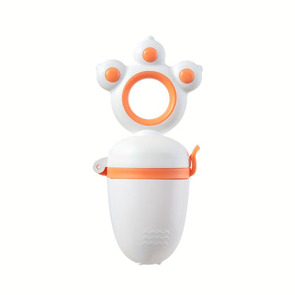 Fresh Food Feeder Baby Fruit Feeder Juice Feeding Utensils Safe Silicone Feeder For Toddlers And In 4