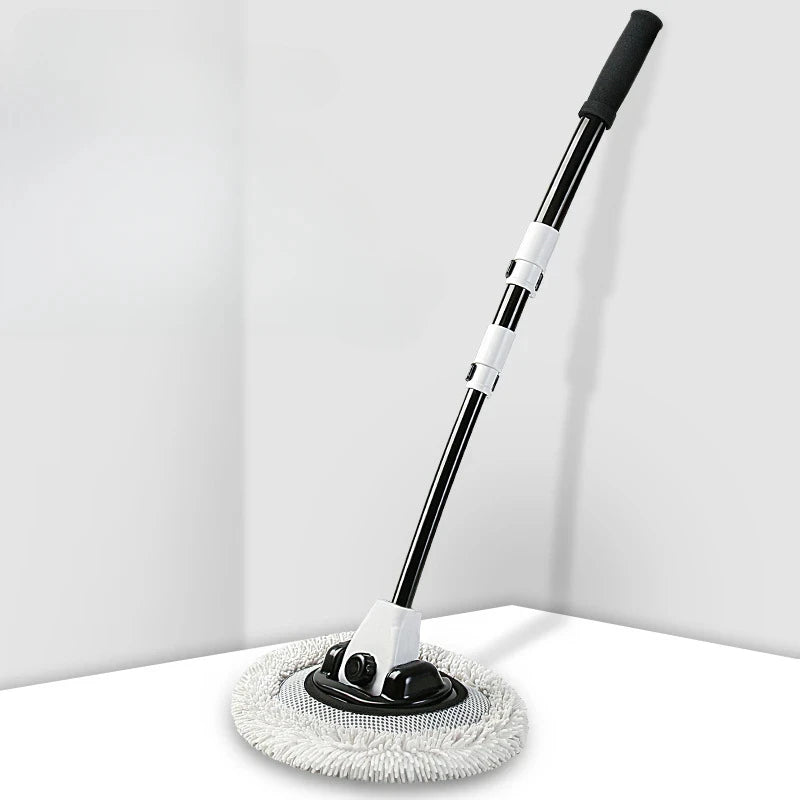 Car Cleaning Brush, Car Wash Brush, Telescoping Long Handle Mop, Soft Hair Chenille Broom, Universal Window