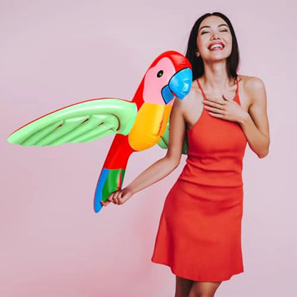 TropicalWing Inflatable PVC Parrot Game Toy For Outdoor  Beach Parties 1