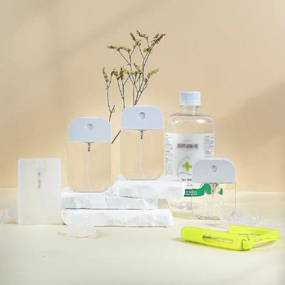 Disinfectant Lotion Travel Bottling, Portable Card Spray Bottle Perfume, Alcohol Liquid Refillable Bottle, Slim Reusable