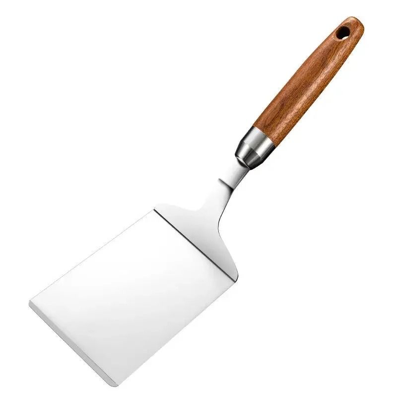 Stainless Steel Square Head Cooking Spatula 4
