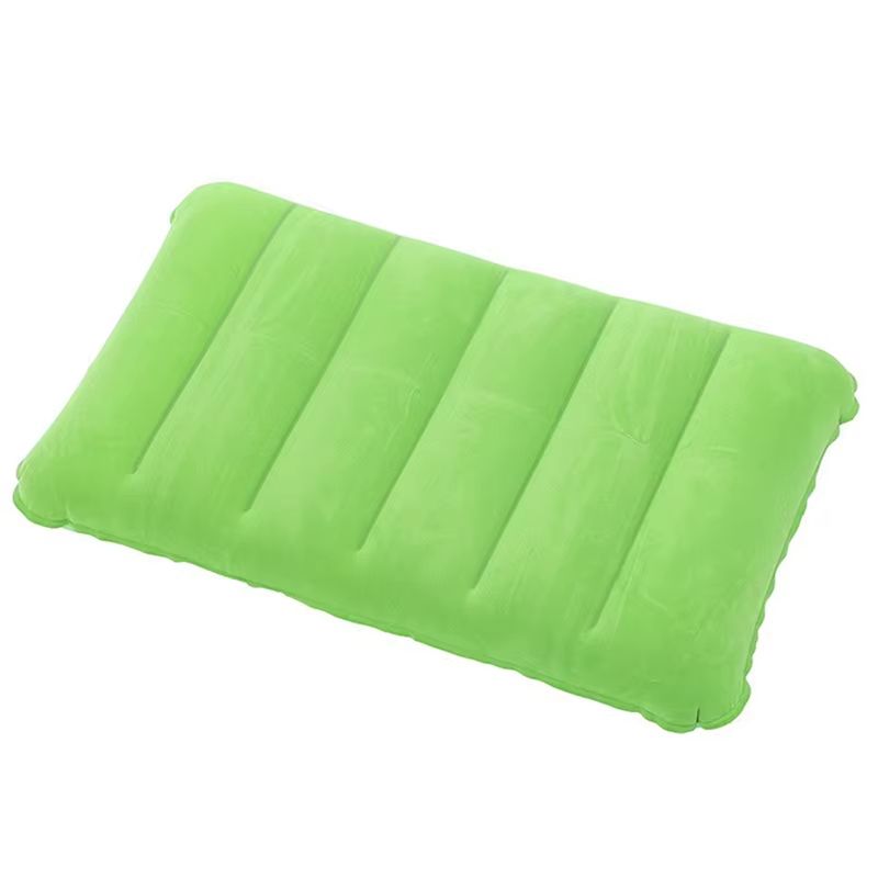 TravelEase Flocked Inflatable Neck Pillow  UltraCompact Support For Travel Camping  Business Trips 11