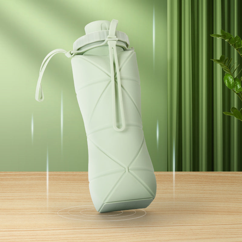 Portable Sports Kettle Creative Silicone Folding Water Cup Outdoor Travel Large Capacity Cup High T 3