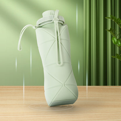 Portable Sports Kettle Creative Silicone Folding Water Cup Outdoor Travel Large Capacity Cup High T 3