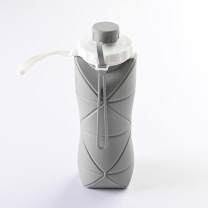 Portable Sports Kettle Creative Silicone Folding Water Cup Outdoor Travel Large Capacity Cup High T 5