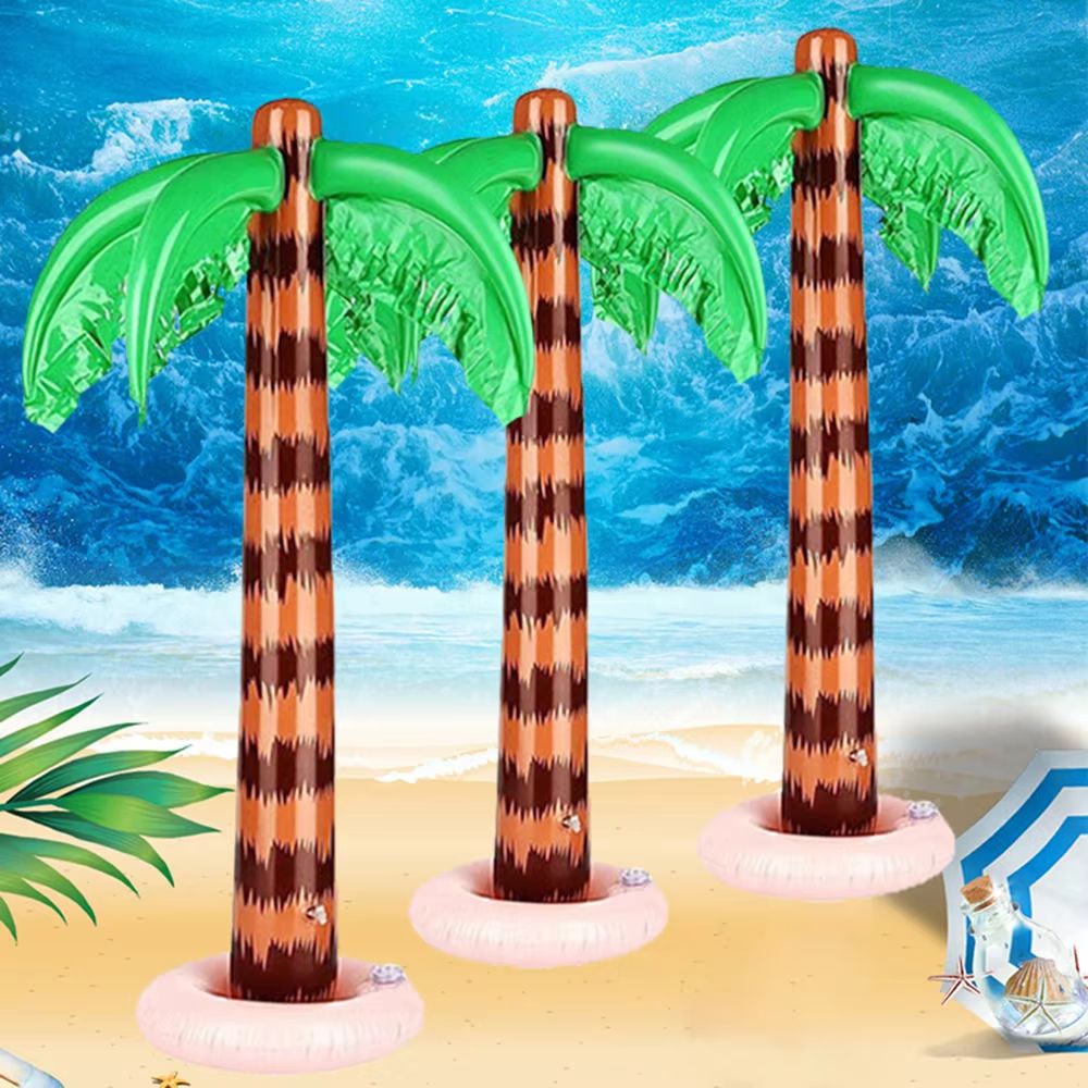 TropiScene 31 Ft Inflatable Coconut Tree Decor  Poolside  Outdoor Party Prop 2