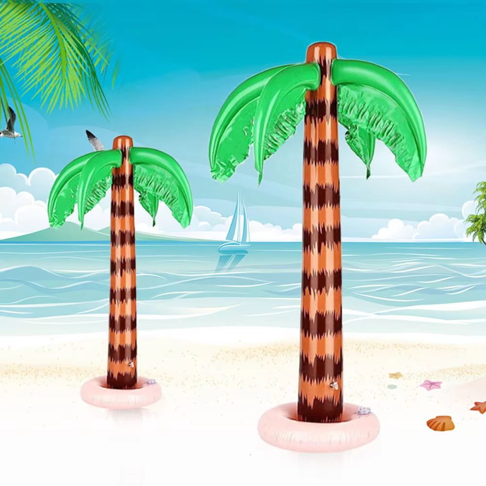 TropiScene 31 Ft Inflatable Coconut Tree Decor  Poolside  Outdoor Party Prop 4
