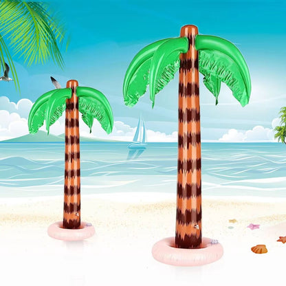 TropiScene 31 Ft Inflatable Coconut Tree Decor  Poolside  Outdoor Party Prop 4