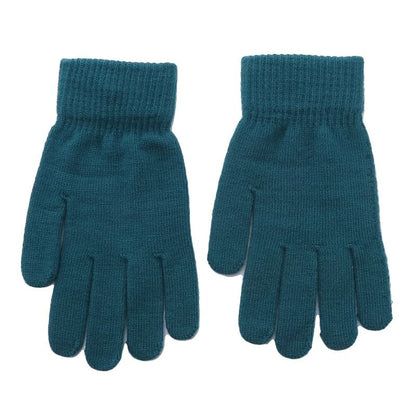 Women Knitted Winter Gloves Full Finger Mittens 10