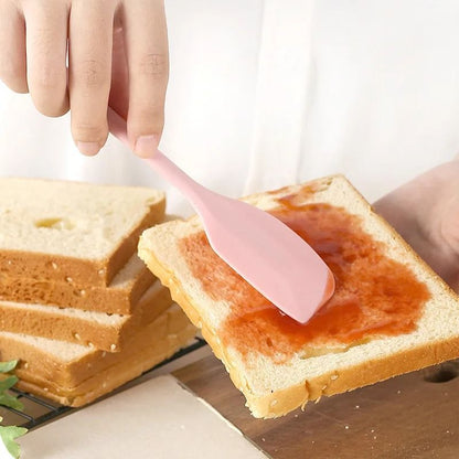 Silicone Cream Spatula Heat Resistant Baking Tool 6