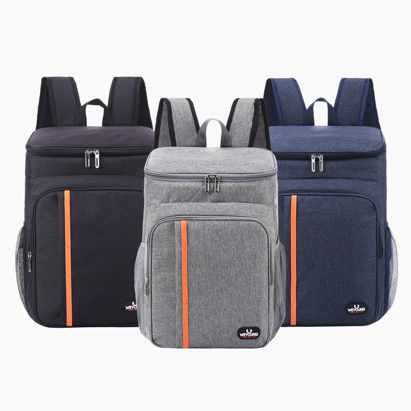 Portable Thermal Lunch Bag Cooler Ice Insulated Case Durable Oxford Food Box Waterproof Camping Din 3