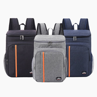 Portable Thermal Lunch Bag Cooler Ice Insulated Case Durable Oxford Food Box Waterproof Camping Din 3