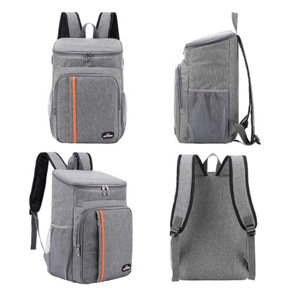 Portable Thermal Lunch Bag Cooler Ice Insulated Case Durable Oxford Food Box Waterproof Camping Din 4