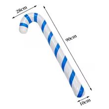 FestiveCane Thick PVC Inflatable Candy Cane Decoration  Outdoor Holiday Ornament 10
