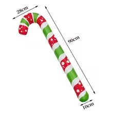 FestiveCane Thick PVC Inflatable Candy Cane Decoration  Outdoor Holiday Ornament 5