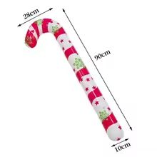 FestiveCane Thick PVC Inflatable Candy Cane Decoration  Outdoor Holiday Ornament 7