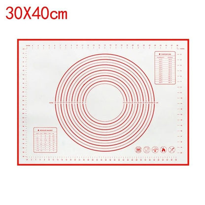 Silicone Baking Mat Non Stick Kneading Pad 9