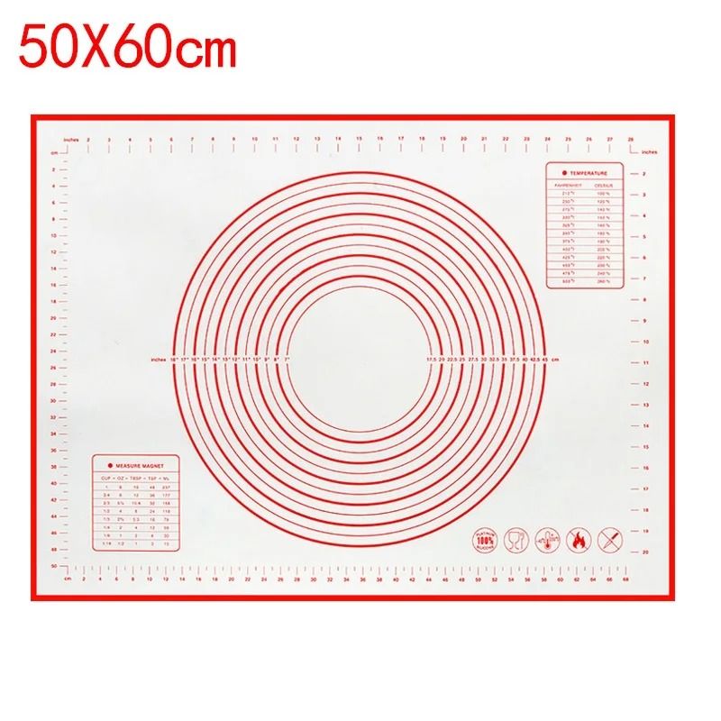 Silicone Baking Mat Non Stick Kneading Pad 11