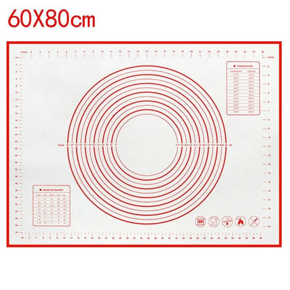 Silicone Baking Mat Non Stick Kneading Pad 14