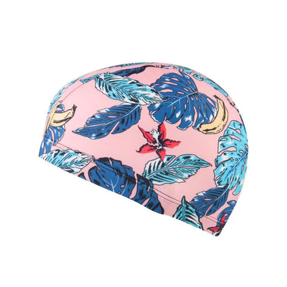 HydroFlex Adult Polyester Swim Cap  HighStretch Fabric Bathing Hat For Pool Travel  Leisure 9