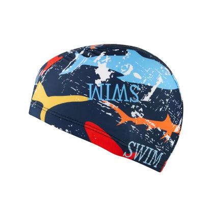 HydroFlex Adult Polyester Swim Cap  HighStretch Fabric Bathing Hat For Pool Travel  Leisure 8