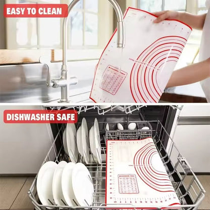 Silicone Baking Mat Non Stick Kneading Pad 5