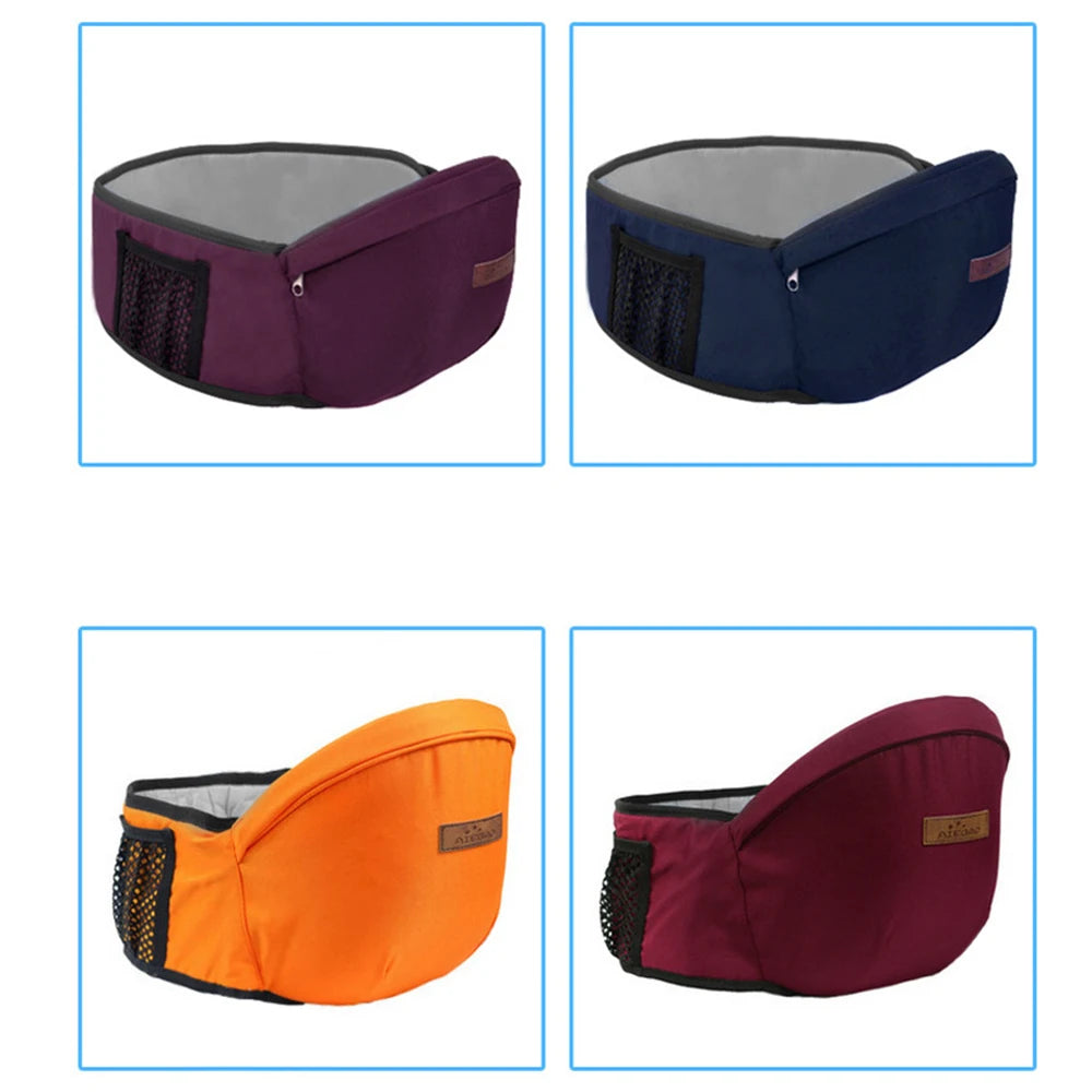 Baby Sling Hold Waist Belt Backpack Baby Carrier Waist Stool Walkers Kids Adjustable Infant Hip Sea 2