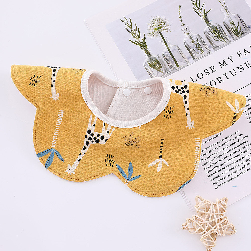 Flower Shape Stuff For Newborns Boy Girl Baby Bibs Waterproof Saliva Towel Feeding Burp Cloth Infan 9
