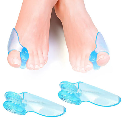 Finger Feet Silicone Toe Separator Gel Toe Care Protector Orthopedic Bunion Pedicure Spacer Hallux  2